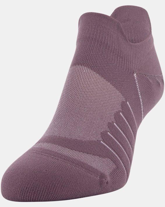 Women's UA Breathe No Show Tab – 3-Pack Socks, Pink, pdpMainDesktop image number 6